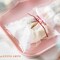 200 Pieces 5.5x5.5in Lovely Lace Bowknot Clear Biscuit Roasting Treat Present DIY Plastic Candy Individual Wrappers Self Adhesive OPP Cookie Bakery Decorating Favor Bags